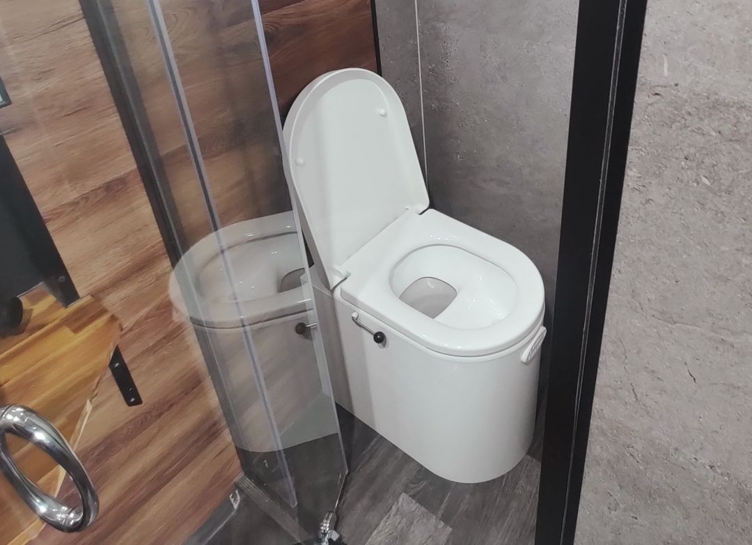 "Enzell composting toilets are where it's at"- Freedom Tiny Home Living - Enzell Eco-Loos